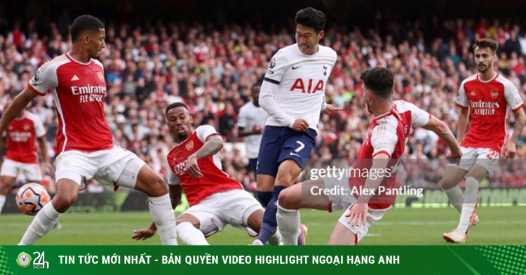Video bóng đá Arsenal - Tottenham: Son Heung Min rực sáng, mãn nhãn 4 bàn (Ngoại hạng Anh)